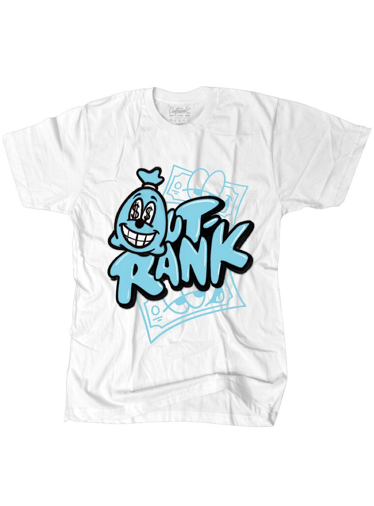 Outrank T-Shirt - In My Bag - White - QS448