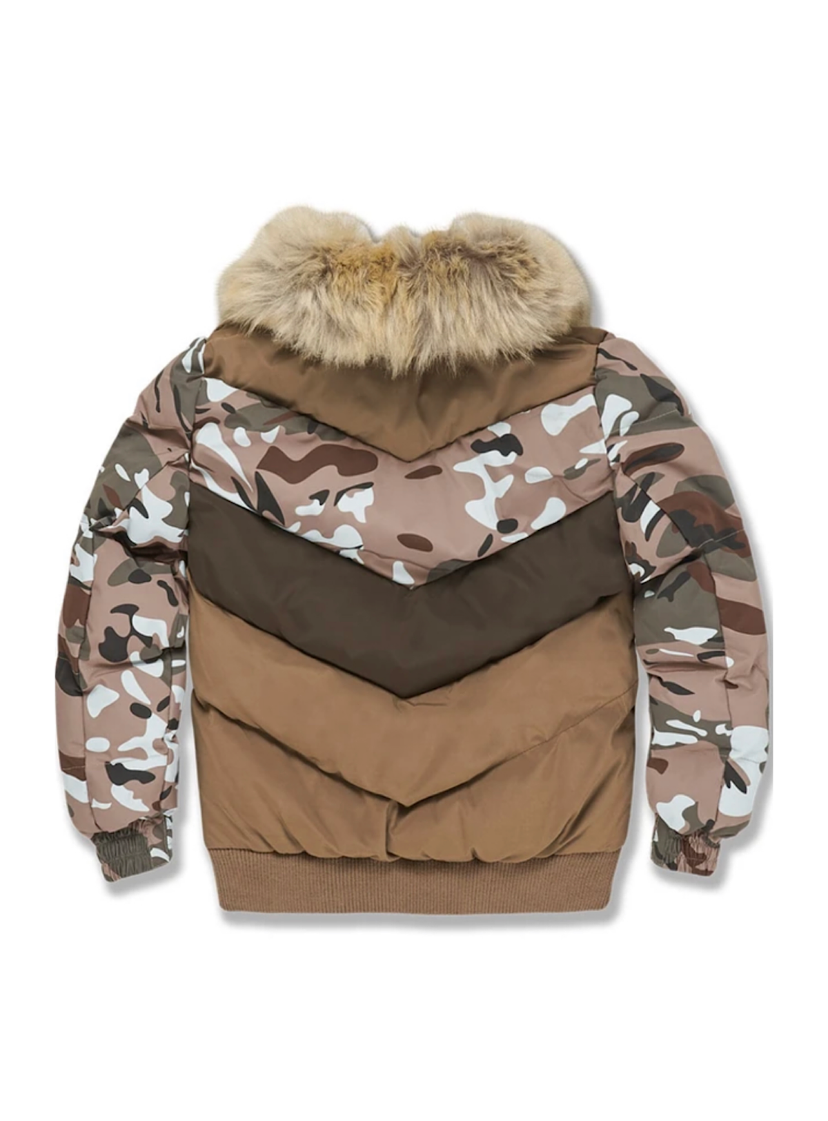Jordan Craig Kids Jacket - Blocked Puffer - Scorpio Camo - 91548K