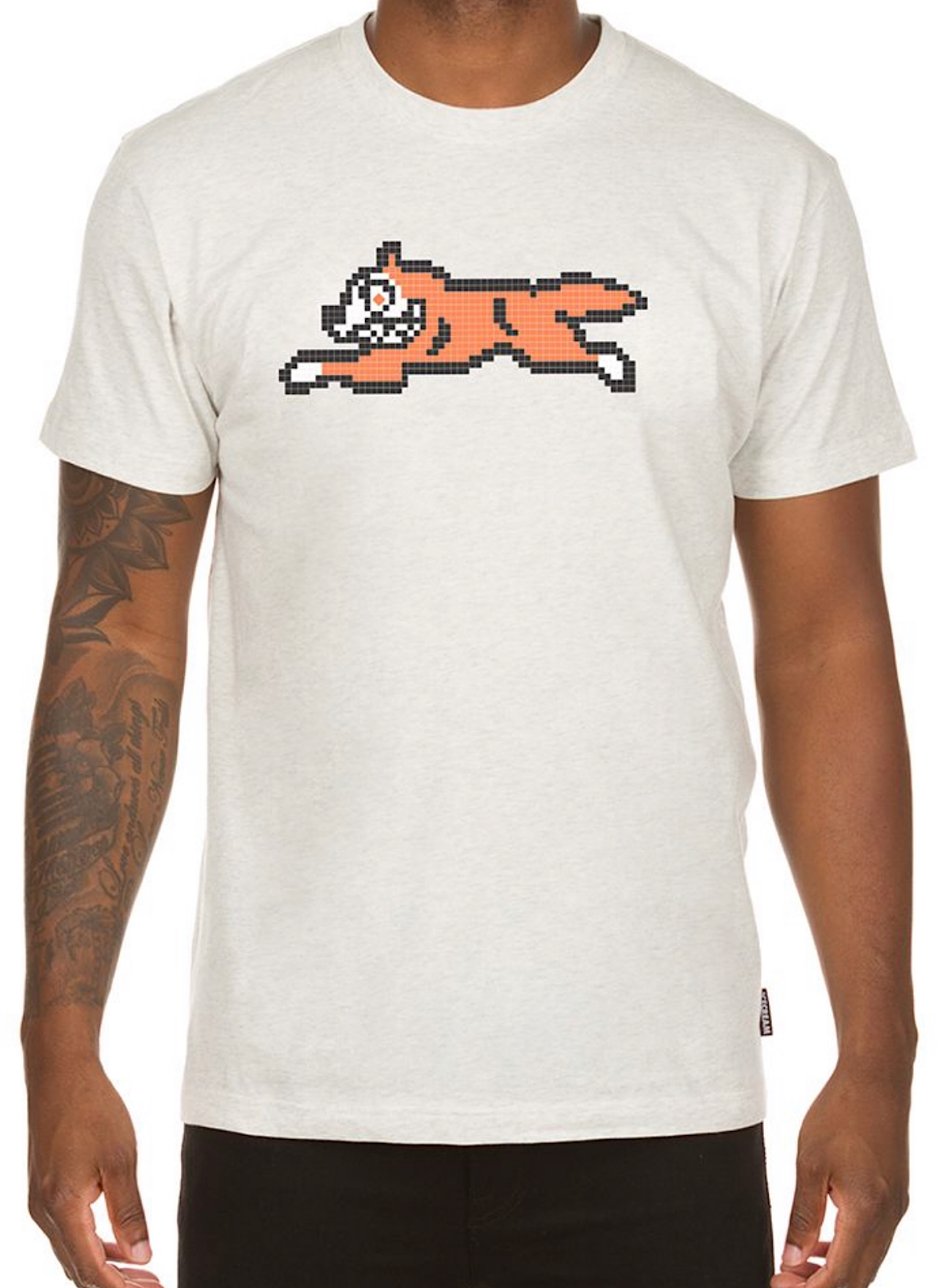 Icecream T-Shirt - Squared SS - Light Heather Grey - 411-4200