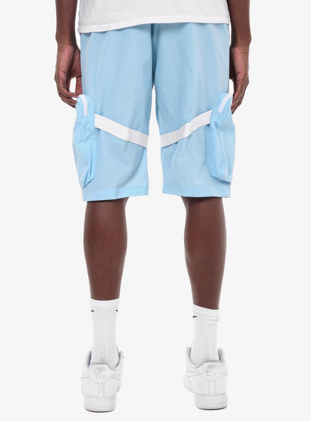 Life Code Shorts - Taslan Utility Cargo - Light Blue - 21P53