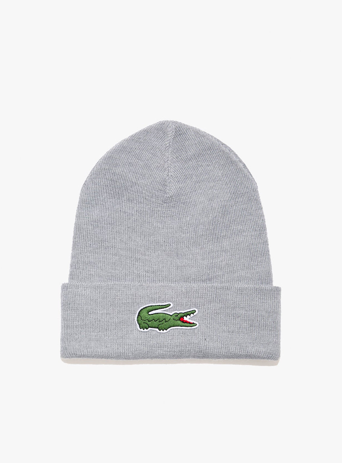Lacoste Hat - Contrast Beanie - Light Grey - RB1081