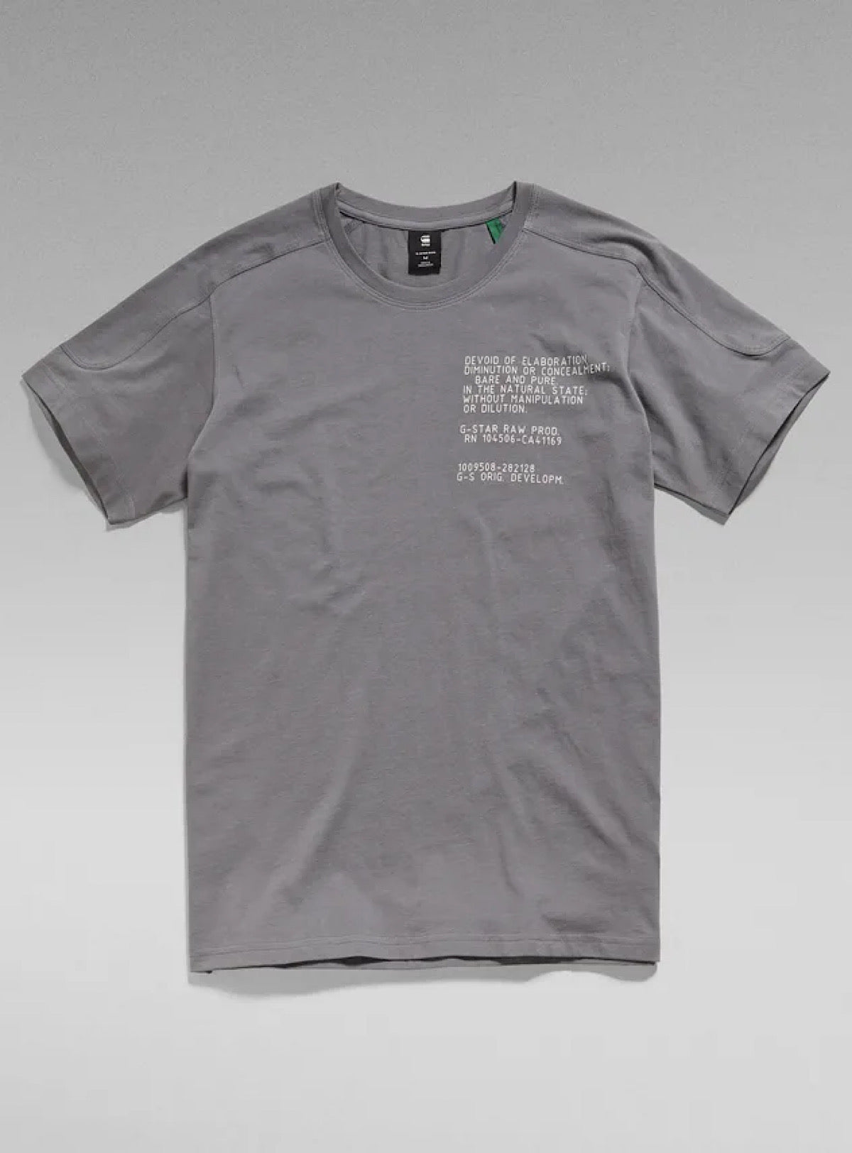 G-Star T-Shirt - Korpaz Logos - Granite - D21376