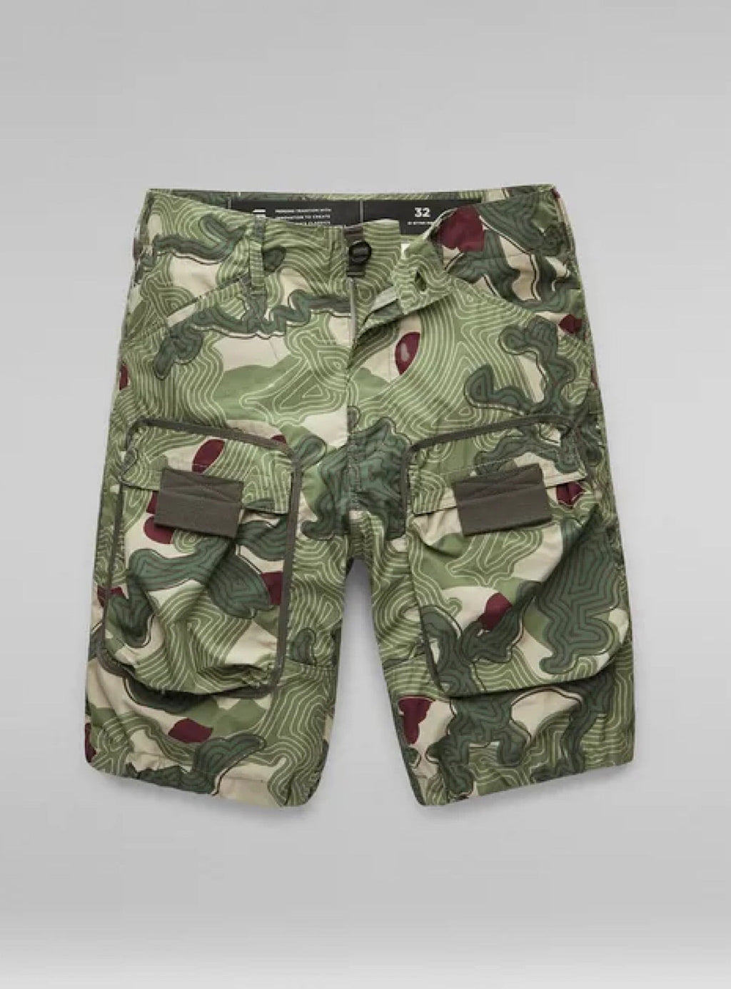 G-Star Shorts - 3D Cargo Artwork - Hatton Contour Camo - D20012