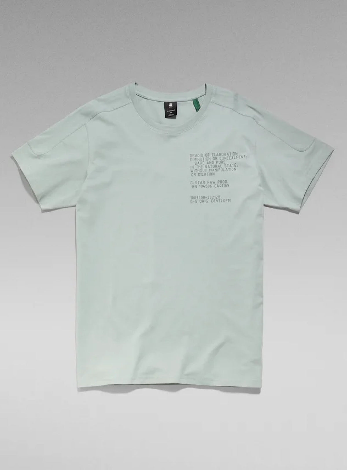 G-Star T-Shirt - Korpaz Logos - Iceberg Green - D21376