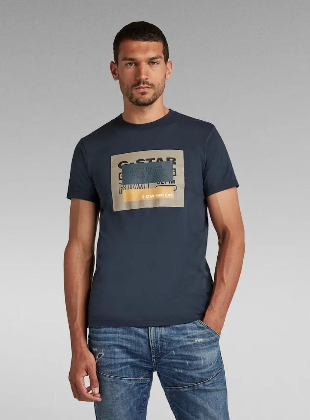 G-Star T-Shirt - Covered Originals - Patriot Blue - D21189