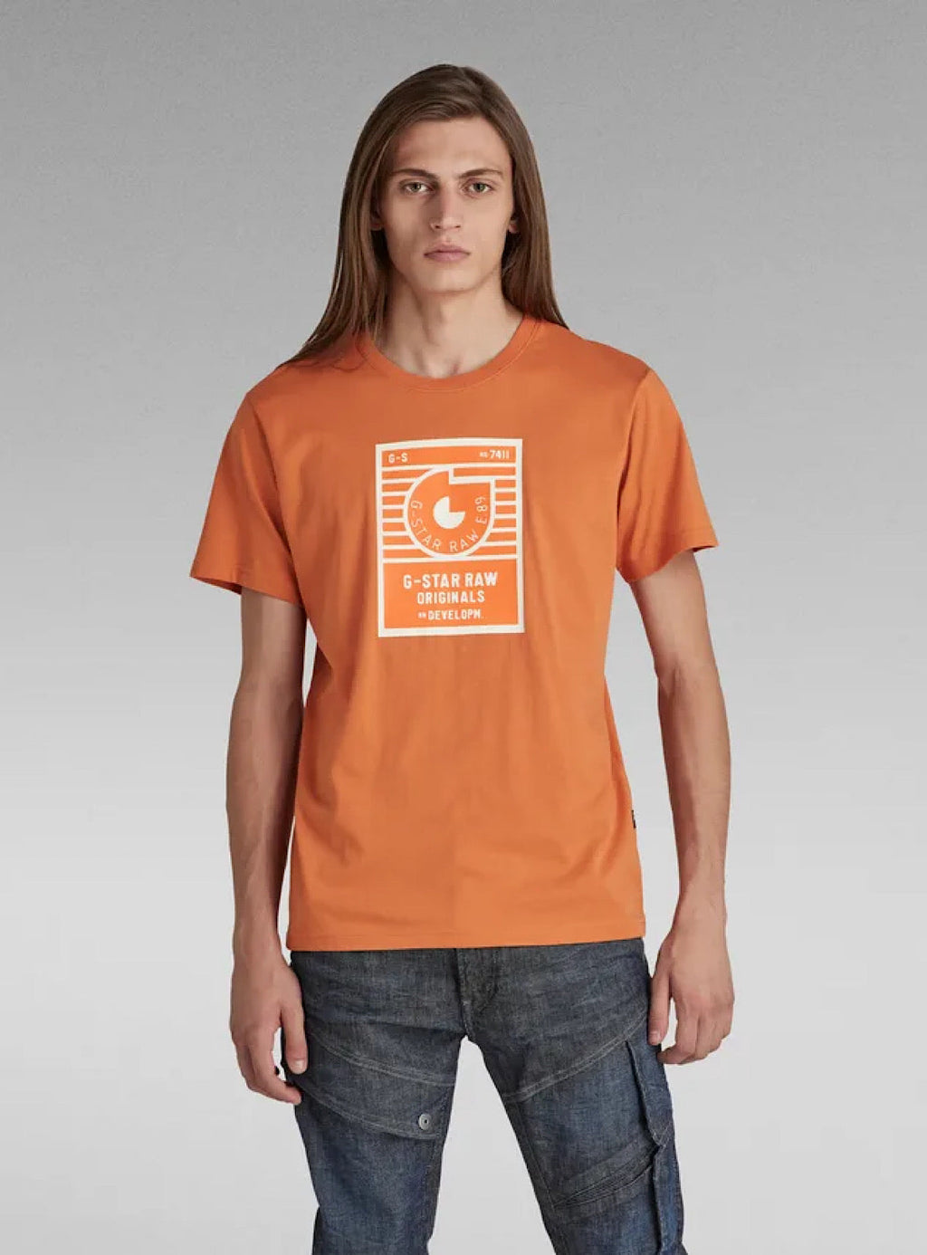 G-Star T-Shirt - Boxed HD - Burned Orange - D21645