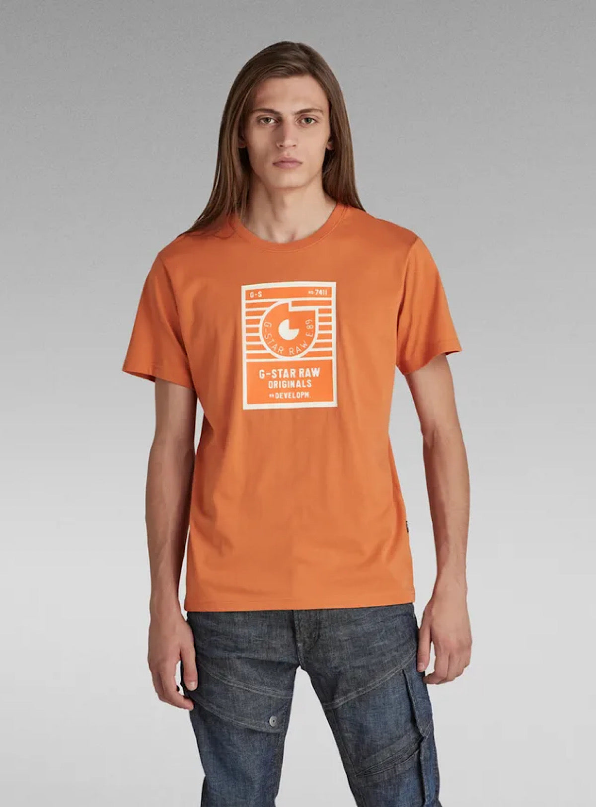 G-Star T-Shirt - Boxed HD - Burned Orange - D21645