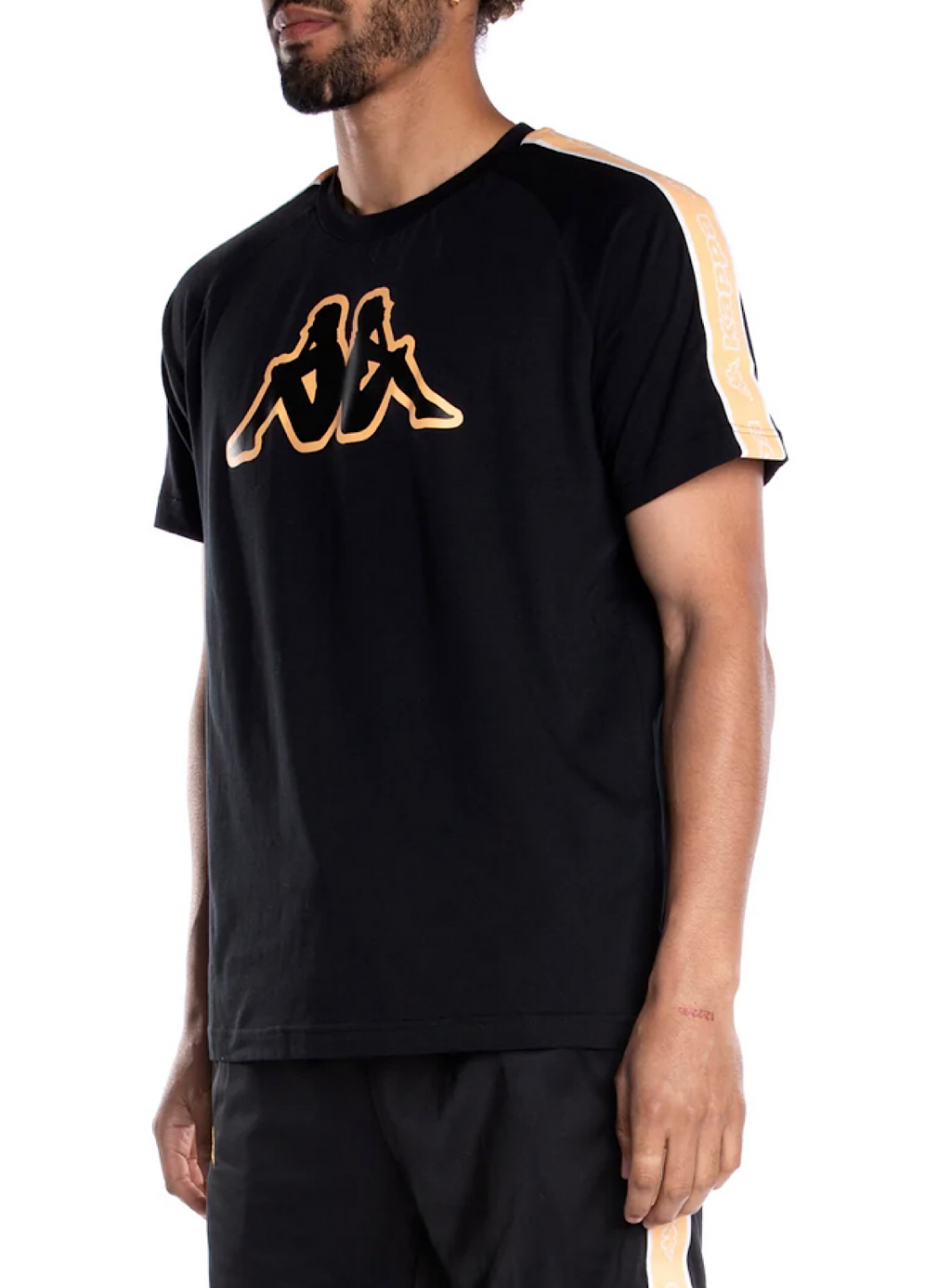 Kappa Short Set - Logo Tape Avirec 2 - Black Smoke - 311B7CW