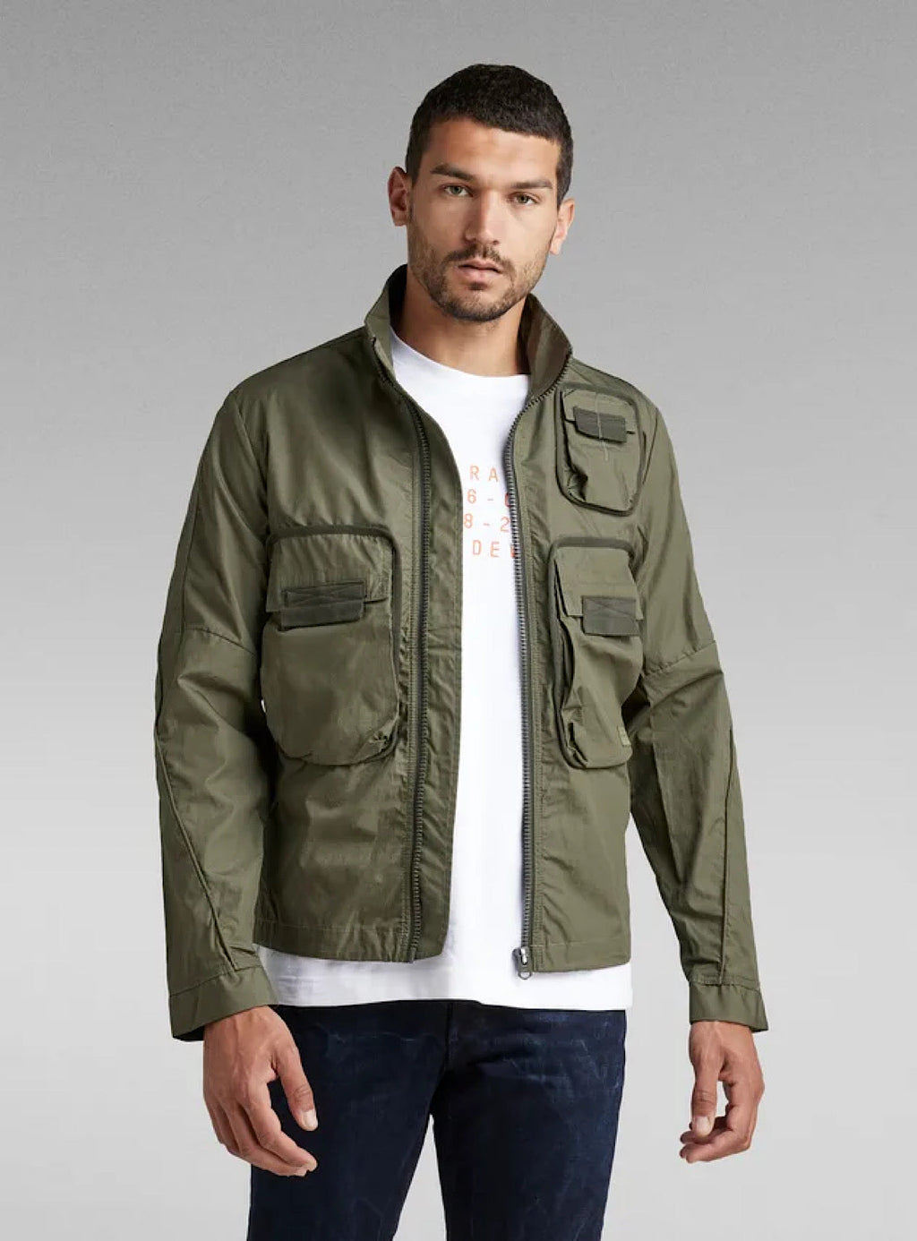 G-Star Jacket - Bound Pocket Track Bomber - Combat - D20121