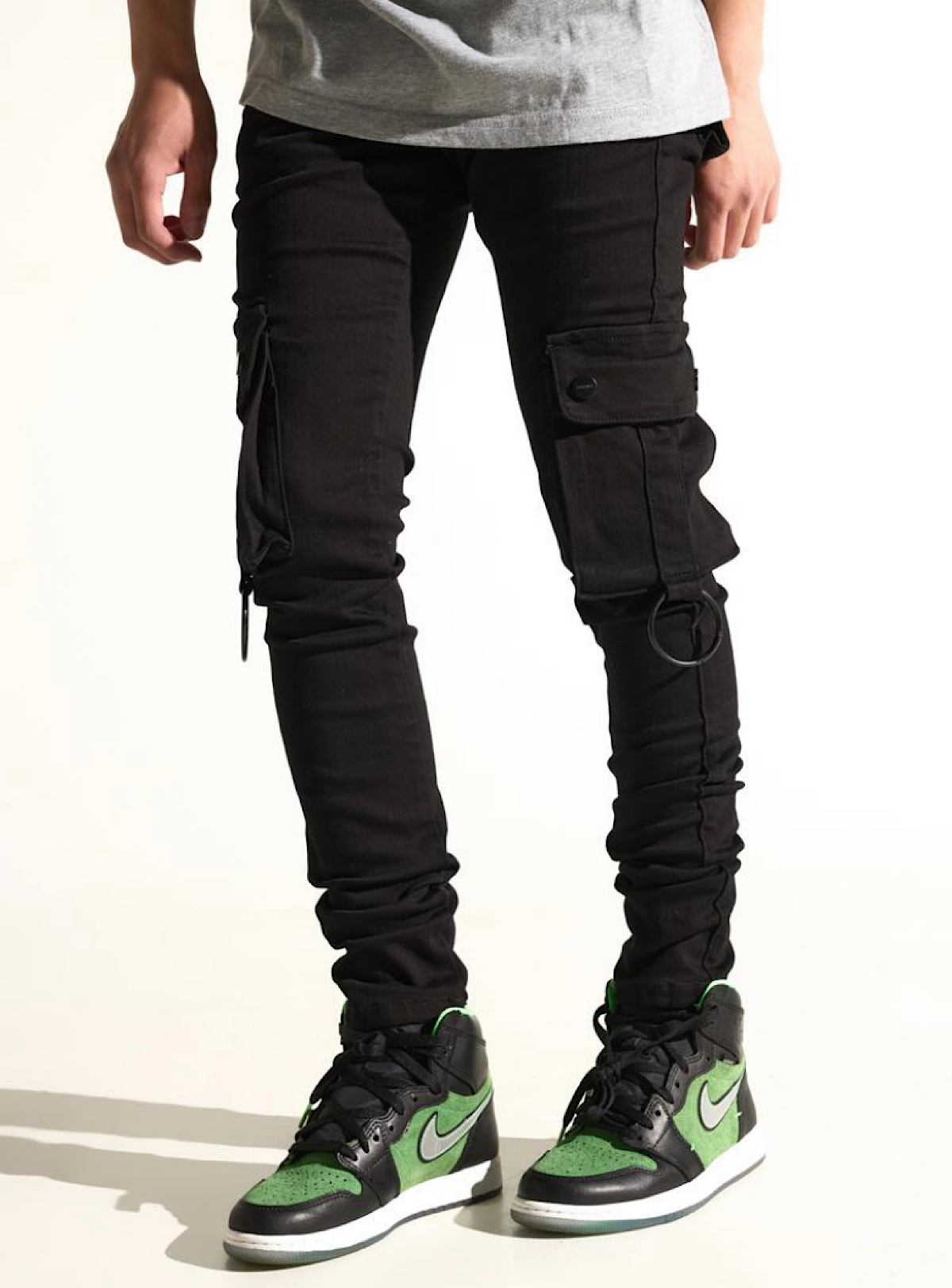 Pheelings Jeans - I'll Be There Cargo - Jet Black - PH-FA21-50