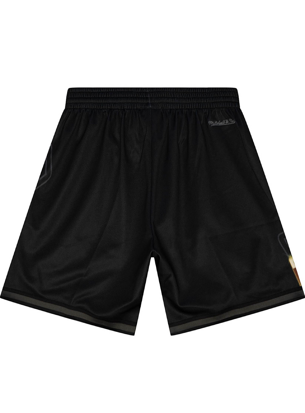Mitchell & Ness Shorts - Big Face 4.0 Raptors - Black And Gold - PSHR1259