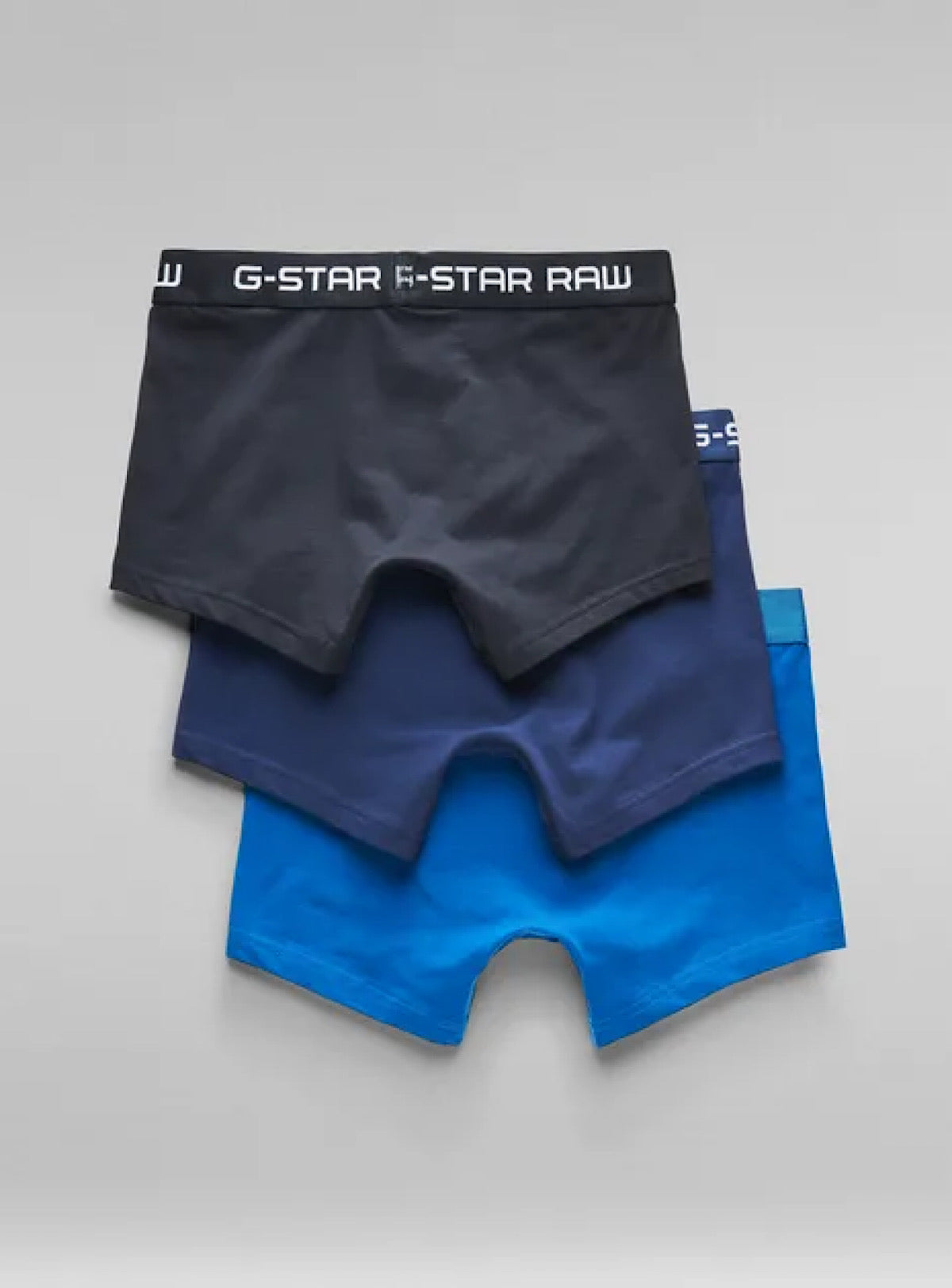 G-Star Underwear - Classic Trunk 3-Pack - Blue Shades - D05095