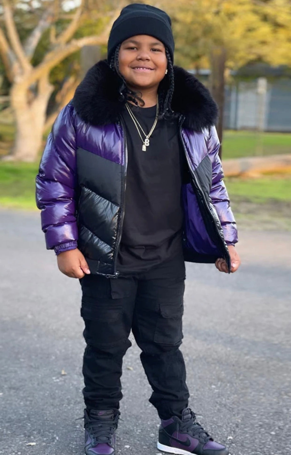 Jordan Craig Kids Jacket - Blocked Puffer - Sacramento - 91548K