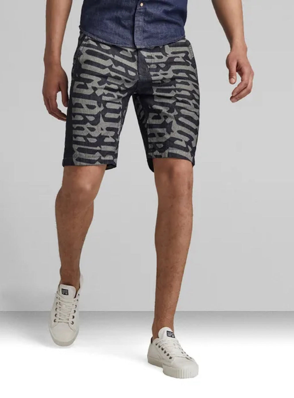 G-Star Shorts - Vetar Chino - Rinsed Gothic Vert - D19771