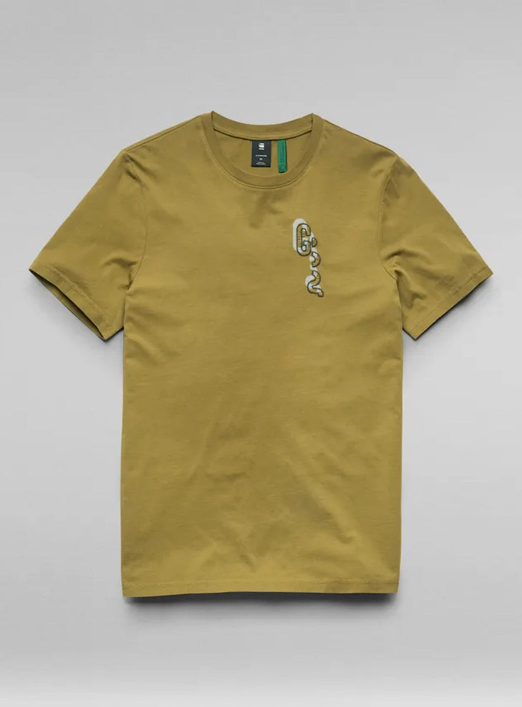 G-Star T-Shirt - Back Graphic - Light Antic Green - D20381