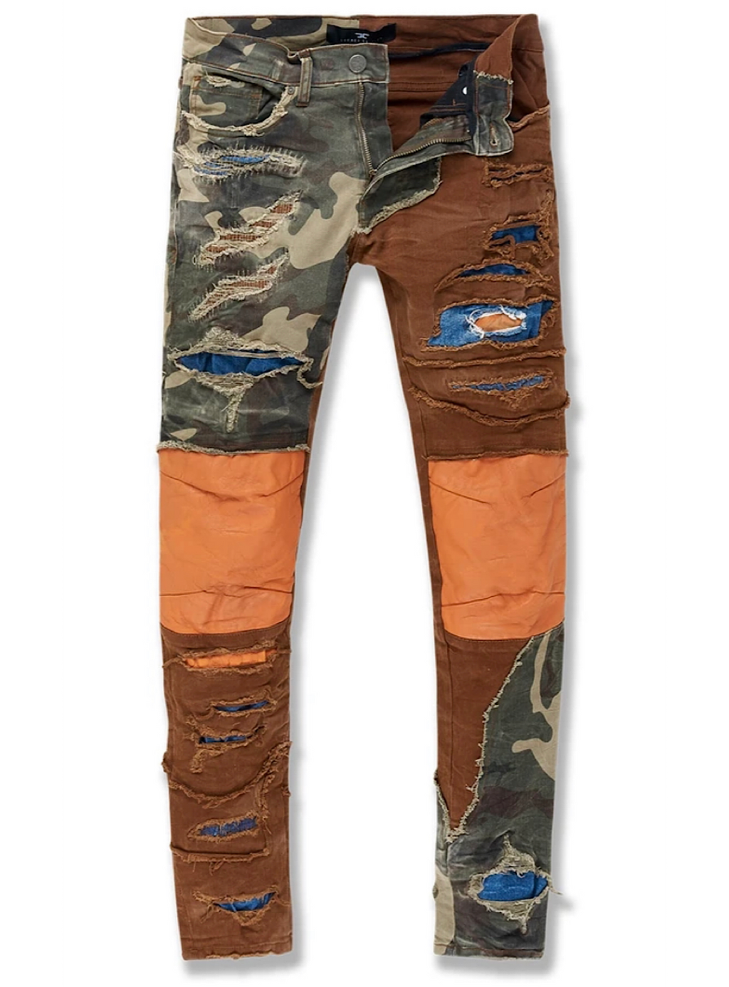 Jordan Craig Jeans - Patchwork - Woodland - JM3487