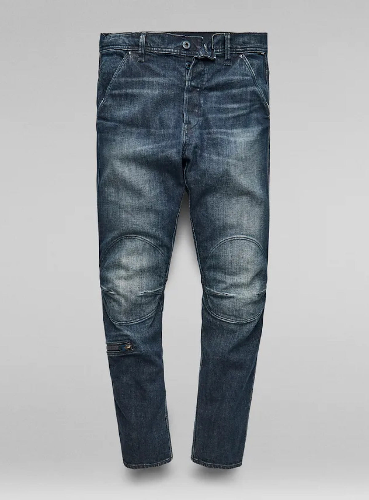 G-Star Jeans - Pilot 3D Slim - Worn In Hale Navy - D20505-B767