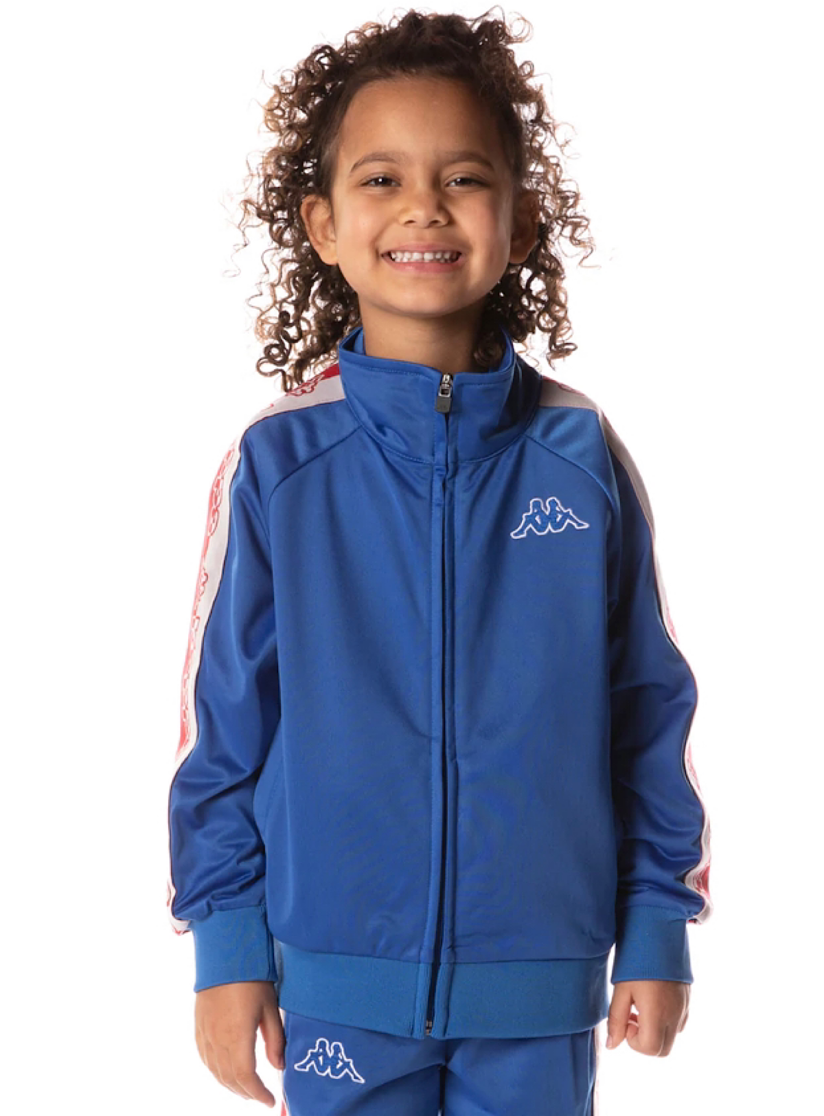 Kappa Kids Tracksuit - Logo Tape Dartem - Blue Lapis - 35184SW