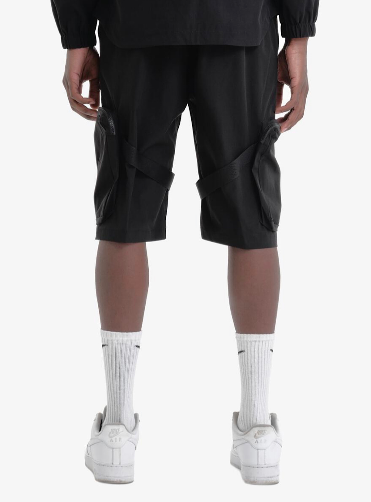 Life Code Shorts - Taslan Utility Cargo - Black - 21P53