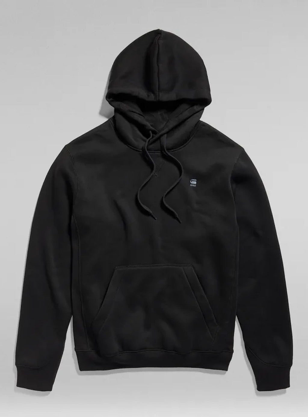 G-Star Hoodie - Premium Core - Dark Black - D16121