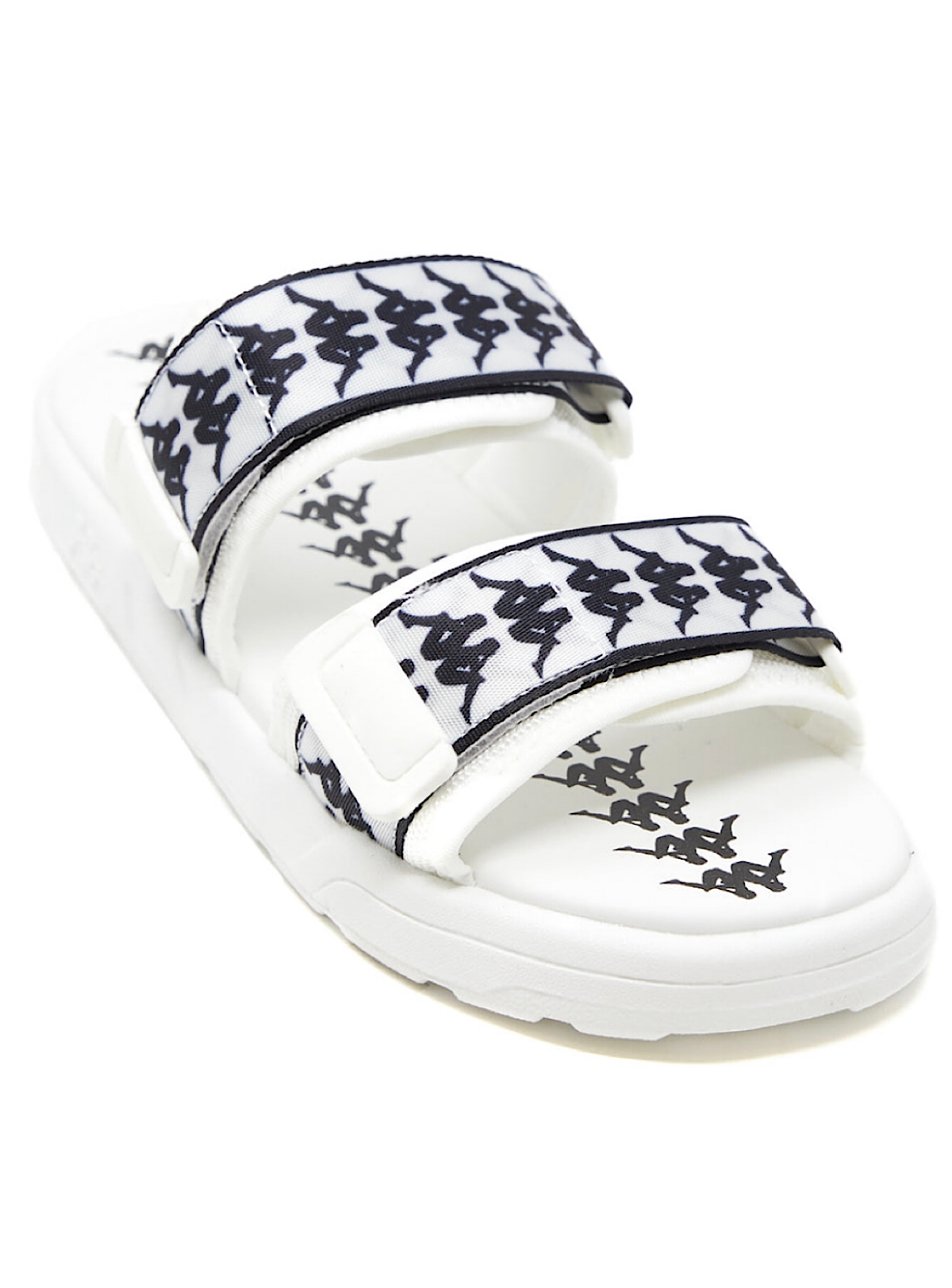 Kappa Slides - 222 Banda Aster 1 - White-Black
