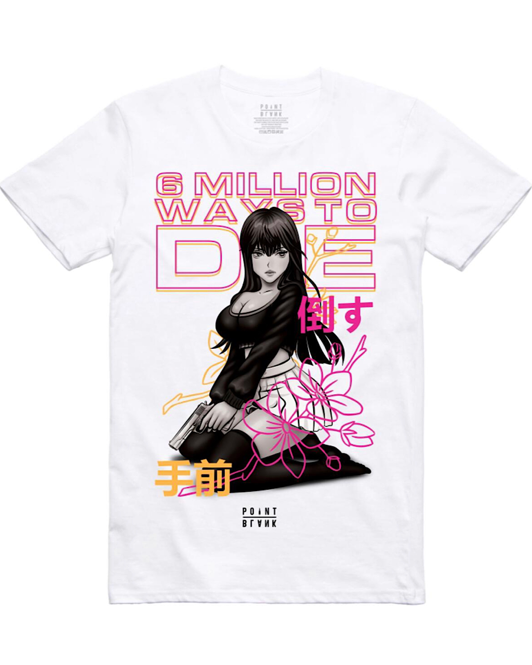 Point Blank T-Shirt - Kira Colt - White