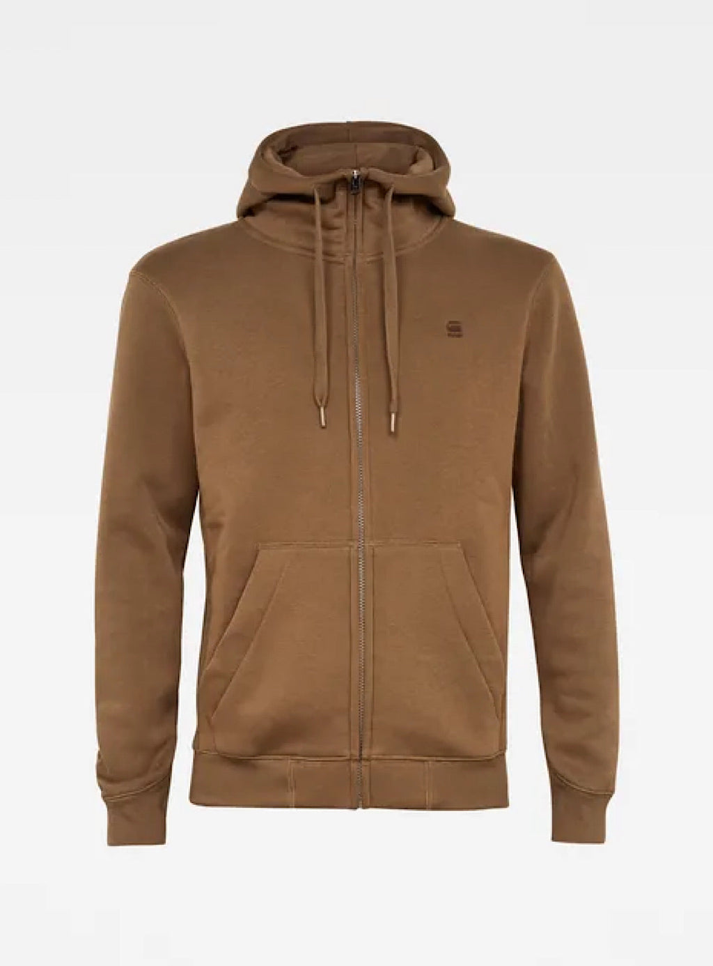 G-Star Hoodie - Premium Core Zip - Dark Olive - D16122