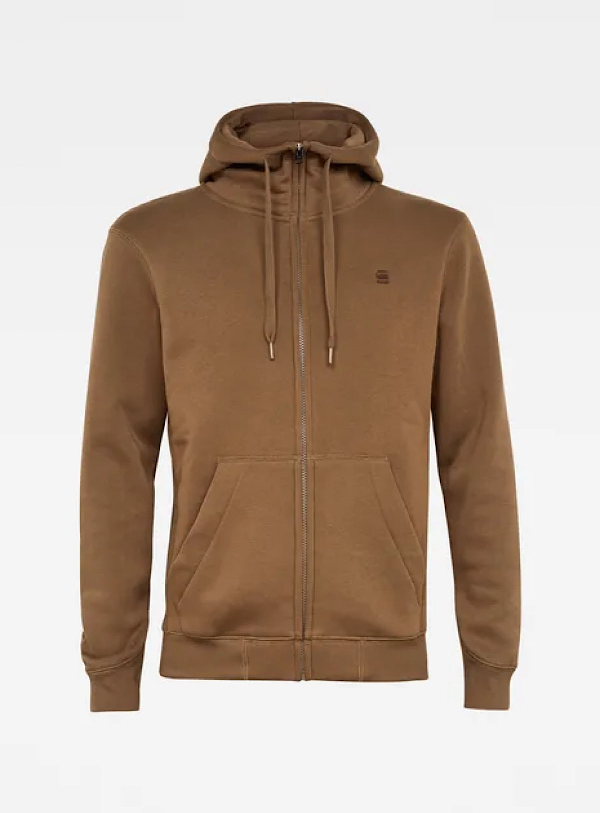 G-Star Hoodie - Premium Core Zip - Dark Olive - D16122