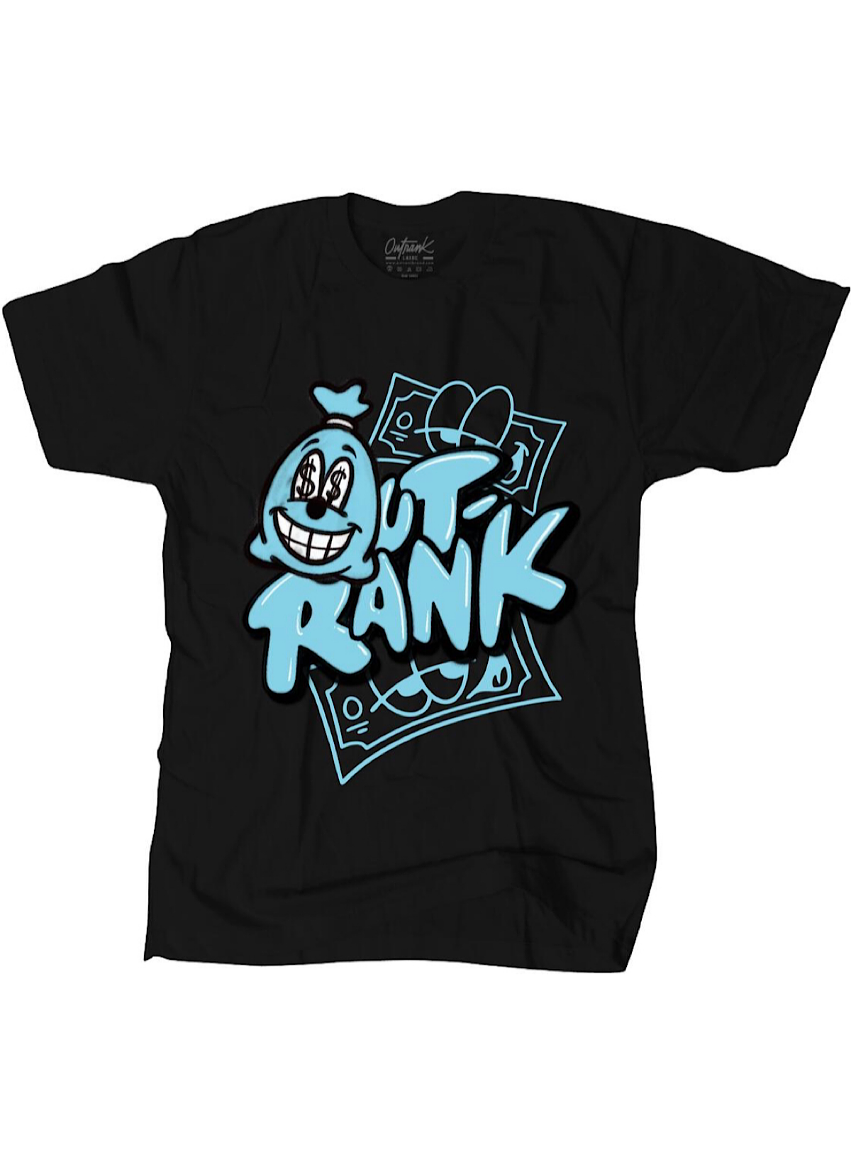 Outrank T-Shirt - In My Bag - Black - QS448