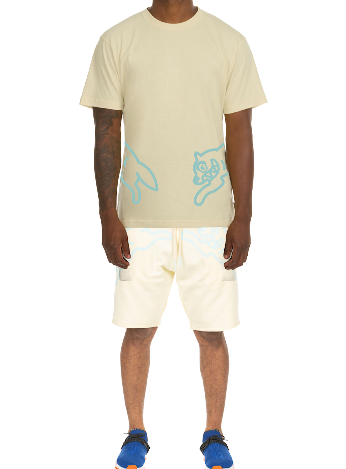 Icecream Short Set - Chase - Cloud Cream - 421-5203