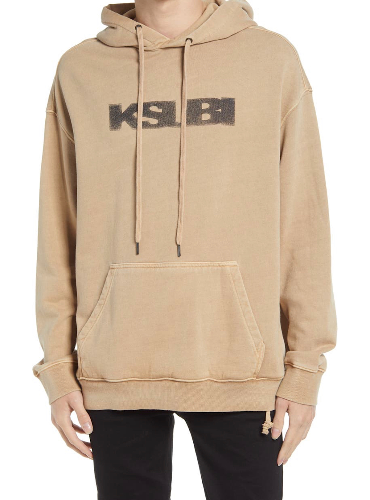 Ksubi Hoodie - Sign Of The Times Biggie - Tan - 5000006619
