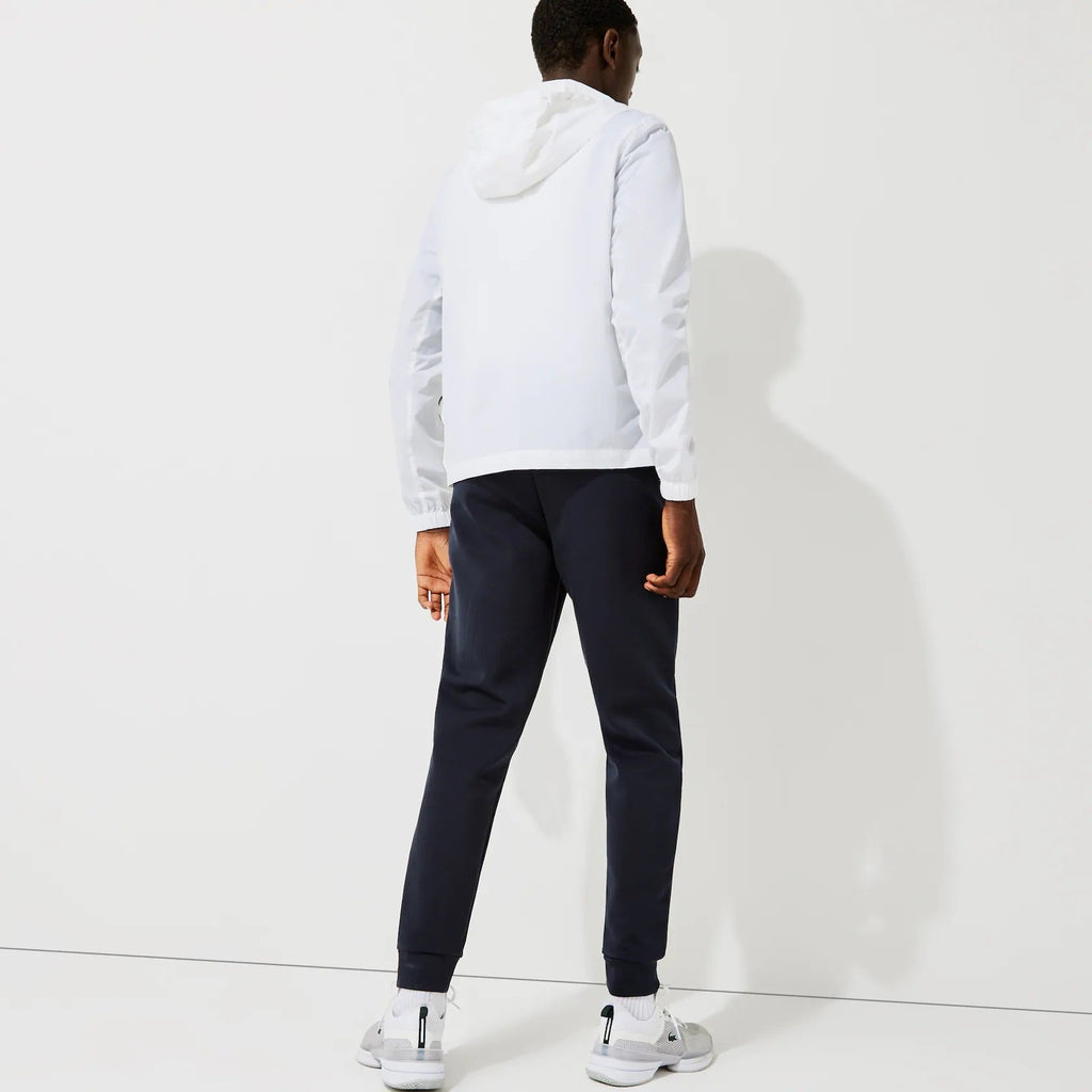 Lacoste Jogger Pants - White Logo - Black - XH7182
