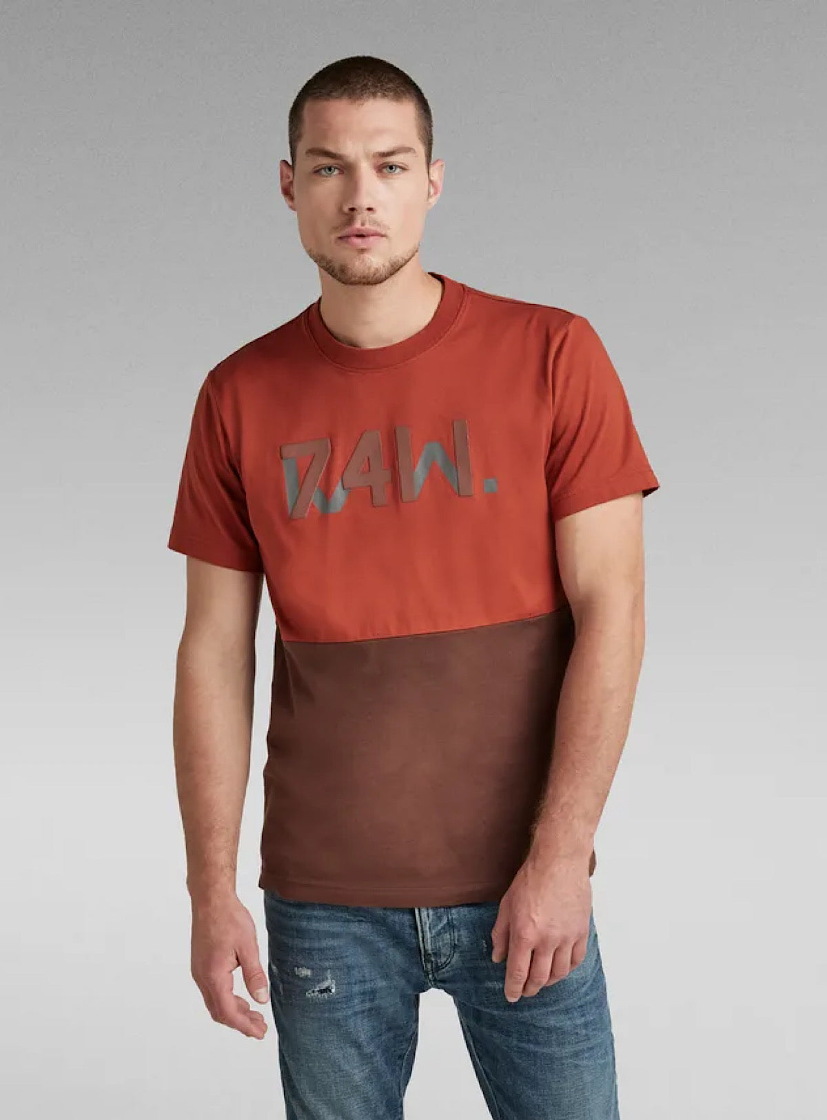 G-Star T-Shirt - 7411 Logo - Auburn - D21184