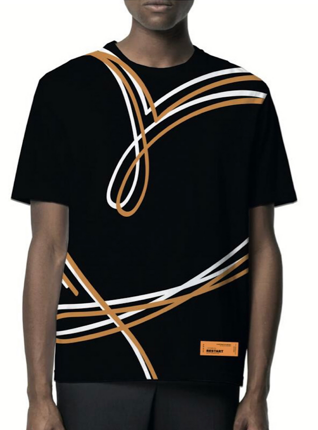 Inimigo T-Shirt - Big Line - Black - ITS8111