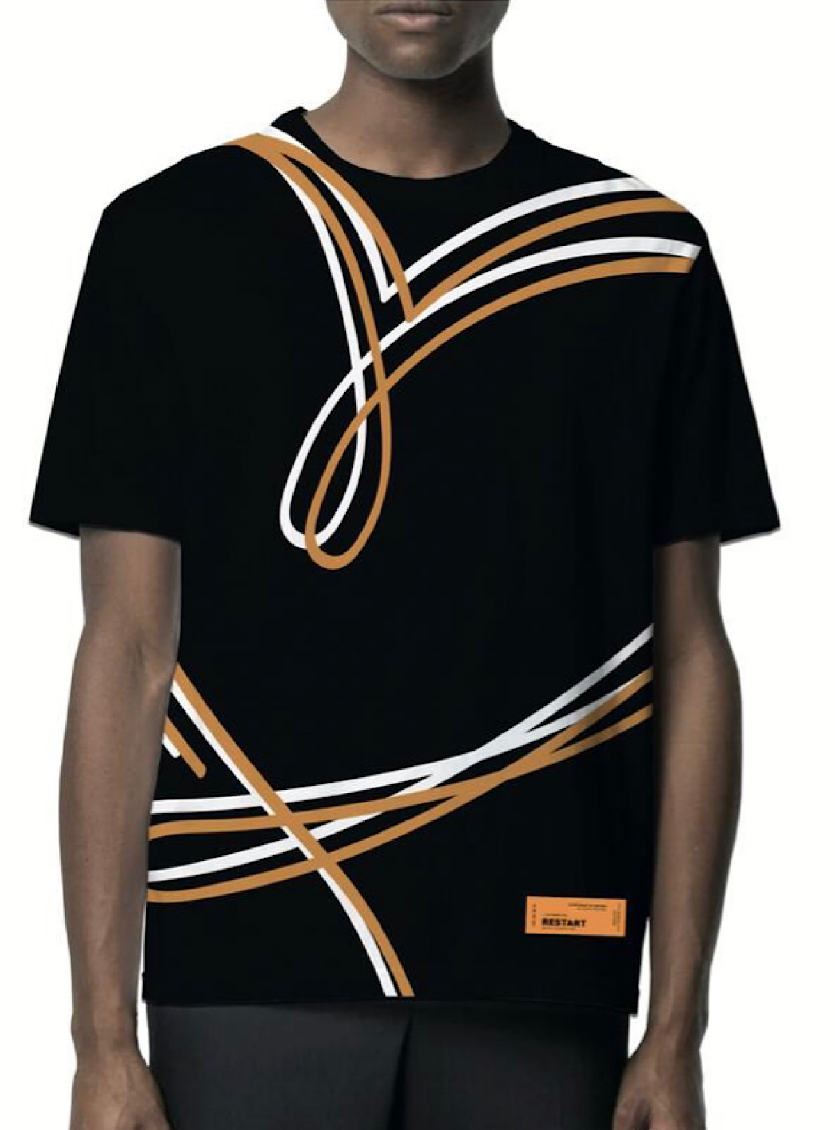 Inimigo T-Shirt - Big Line - Black - ITS8111