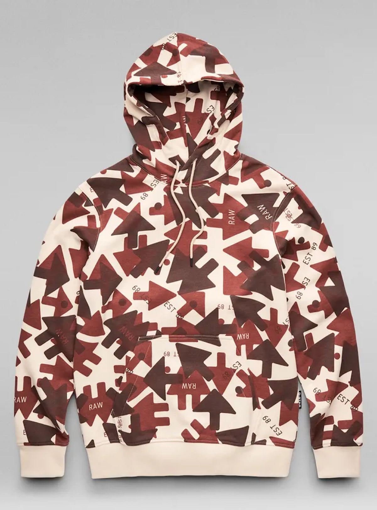 G-Star Hoodie - Raw Arrow - Dark Talc - D21160