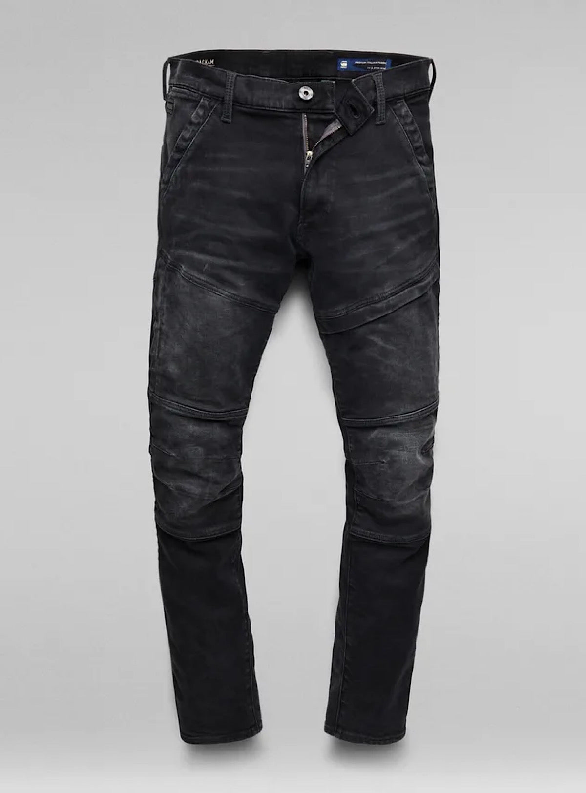 G-Star Jeans - Rackam 3D Skinny - Worn In Black Onyx - D06763-C910