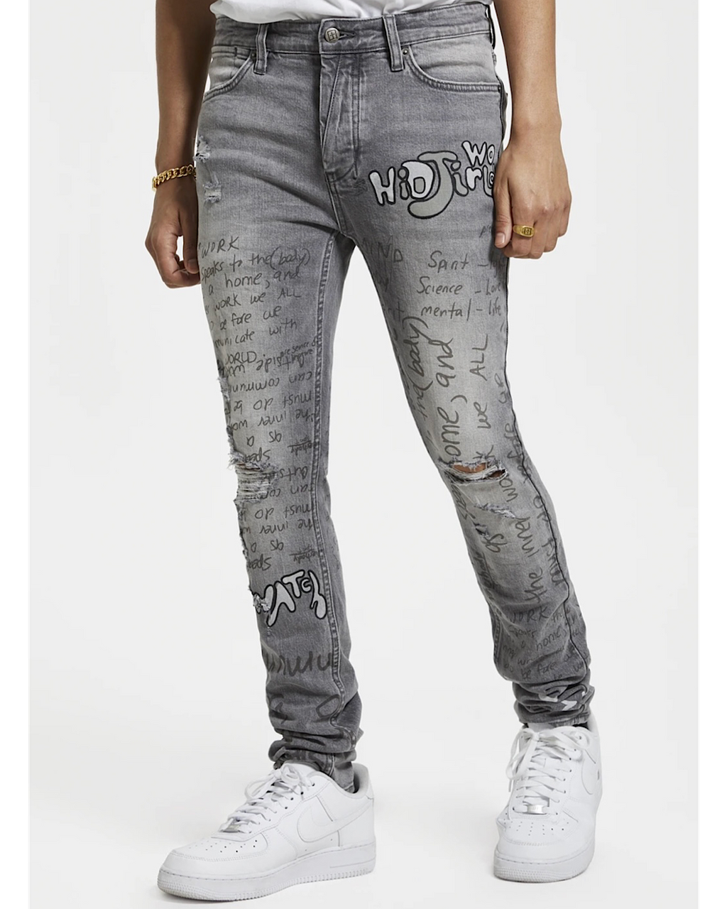 Ksubi Jeans - Van Winkle Homework - Grey - 5000007021