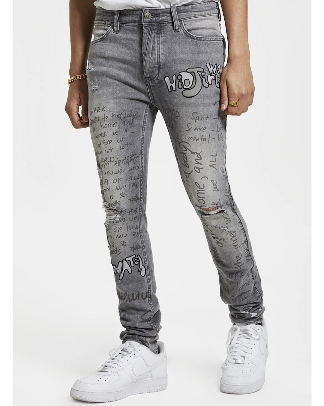 Ksubi Jeans - Van Winkle Homework - Grey - 5000007021