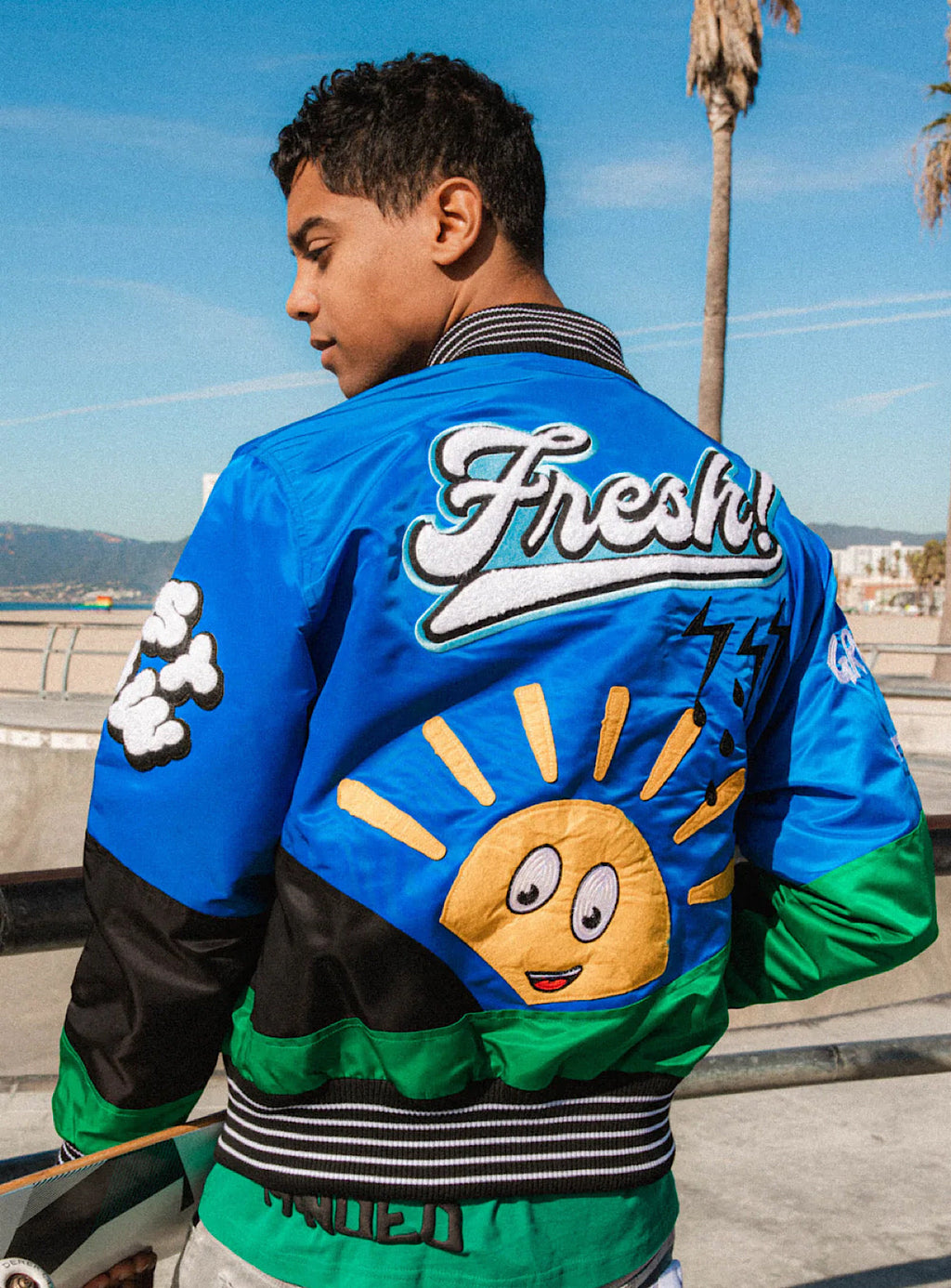 First Row Jacket - Think Green - Royal - FRJ0037