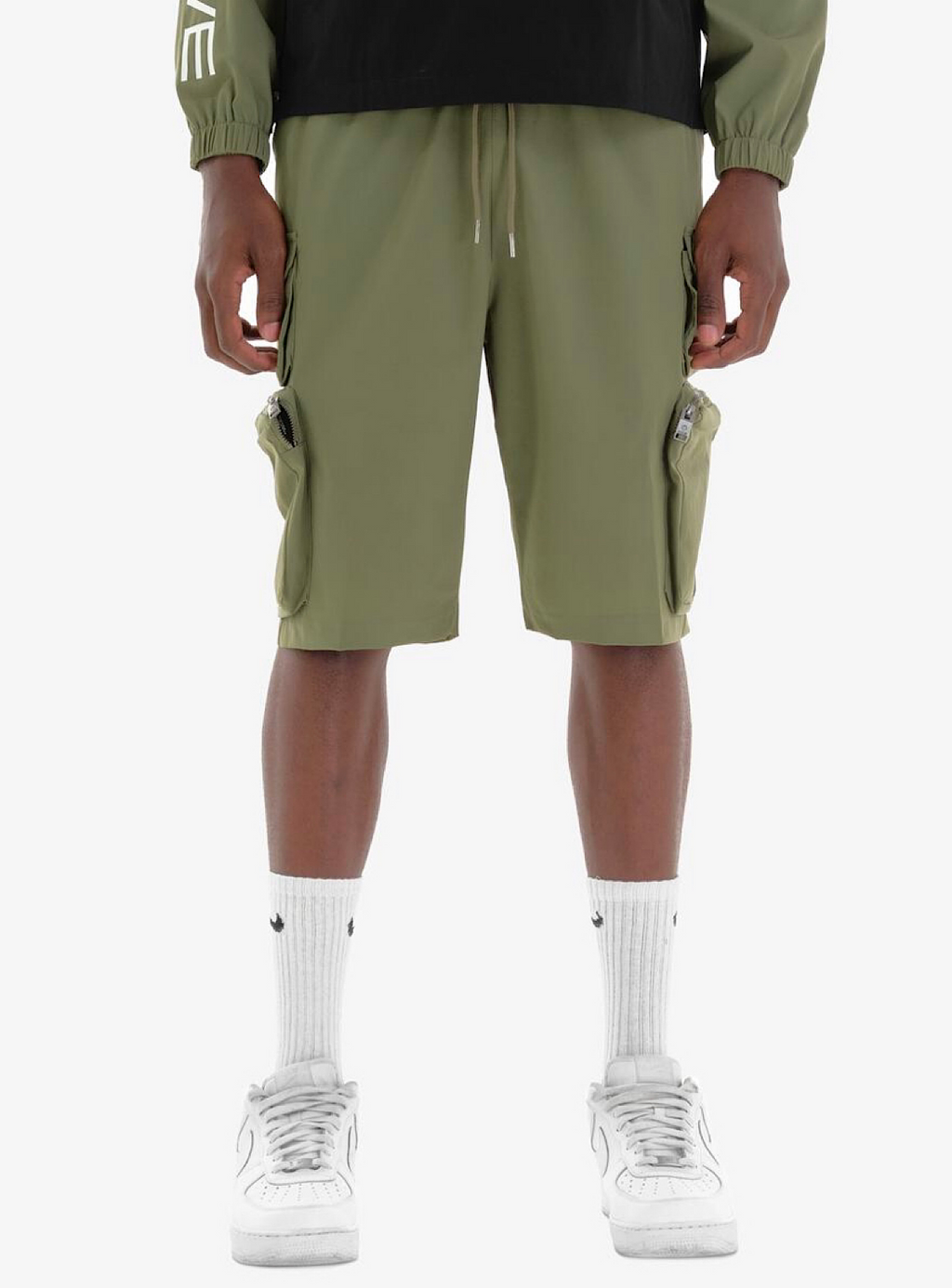 Life Code Shorts - Taslan Utility Pocket - Olive - 11P51