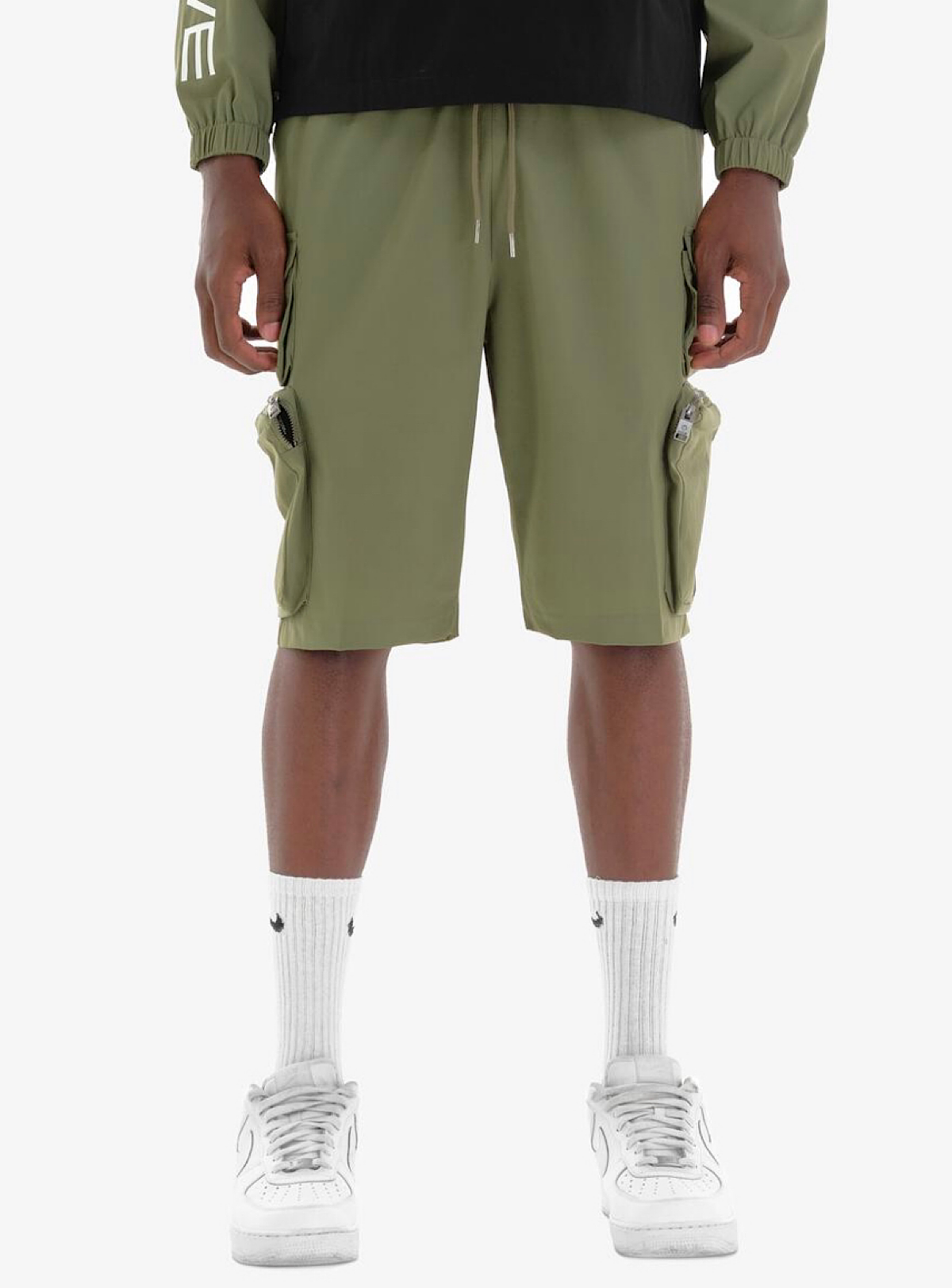 Life Code Shorts - Taslan Utility Pocket - Olive - 11P51