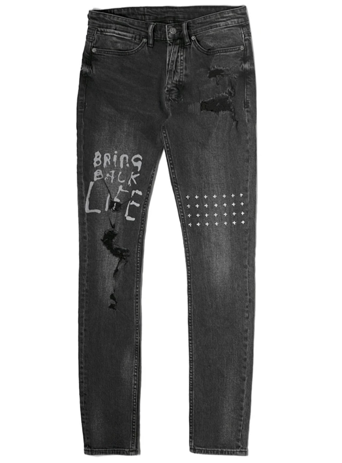 Ksubi Jeans - Van Winkle Life Scribe - Black - 5000005715