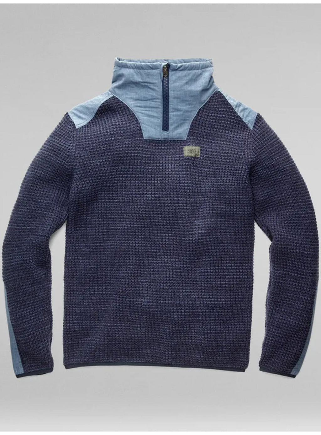 G-Star Sweater - Utility Half Zip - Servant Blue - D20678