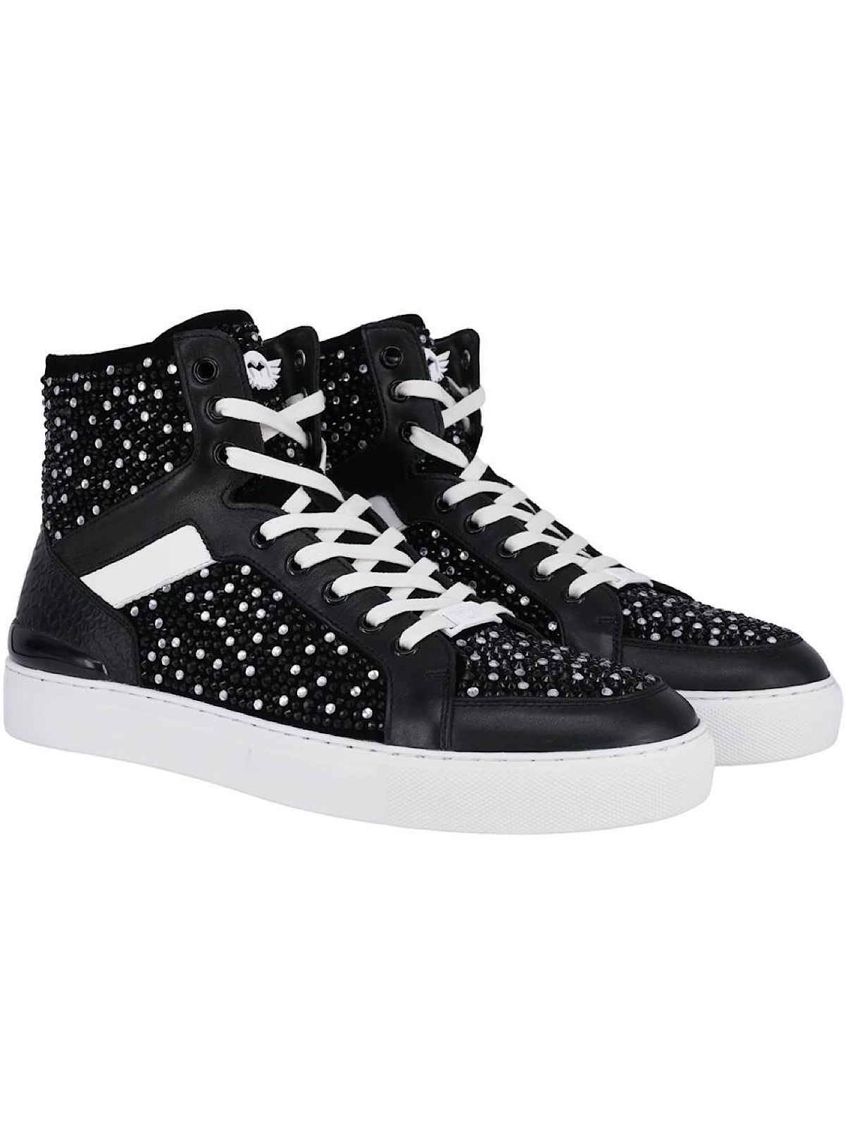 Ferrari Massari Shoes - Clean Hustler - Black And White