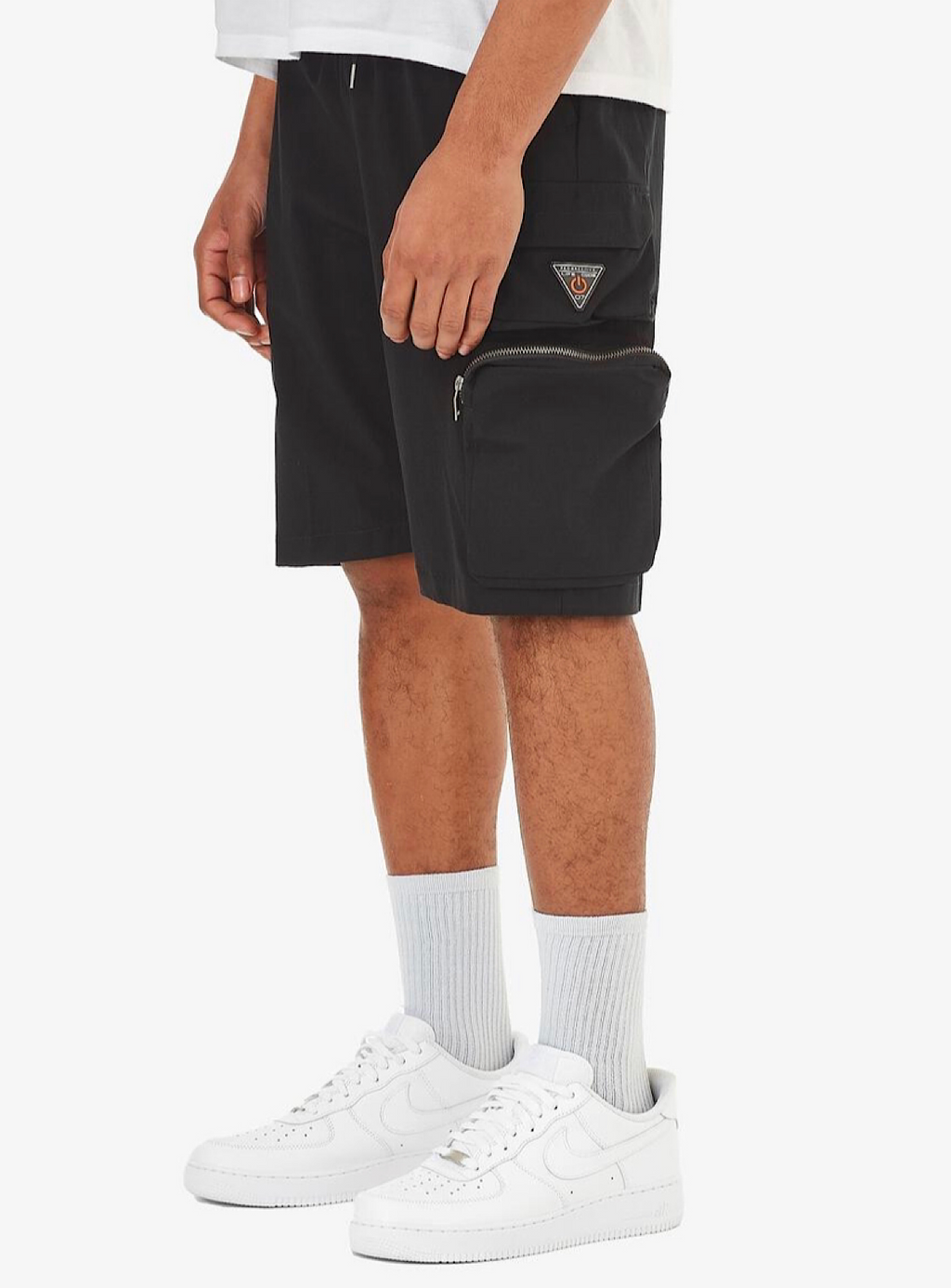 Life Code Shorts - Taslan Utility Pocket - Black - 11P51