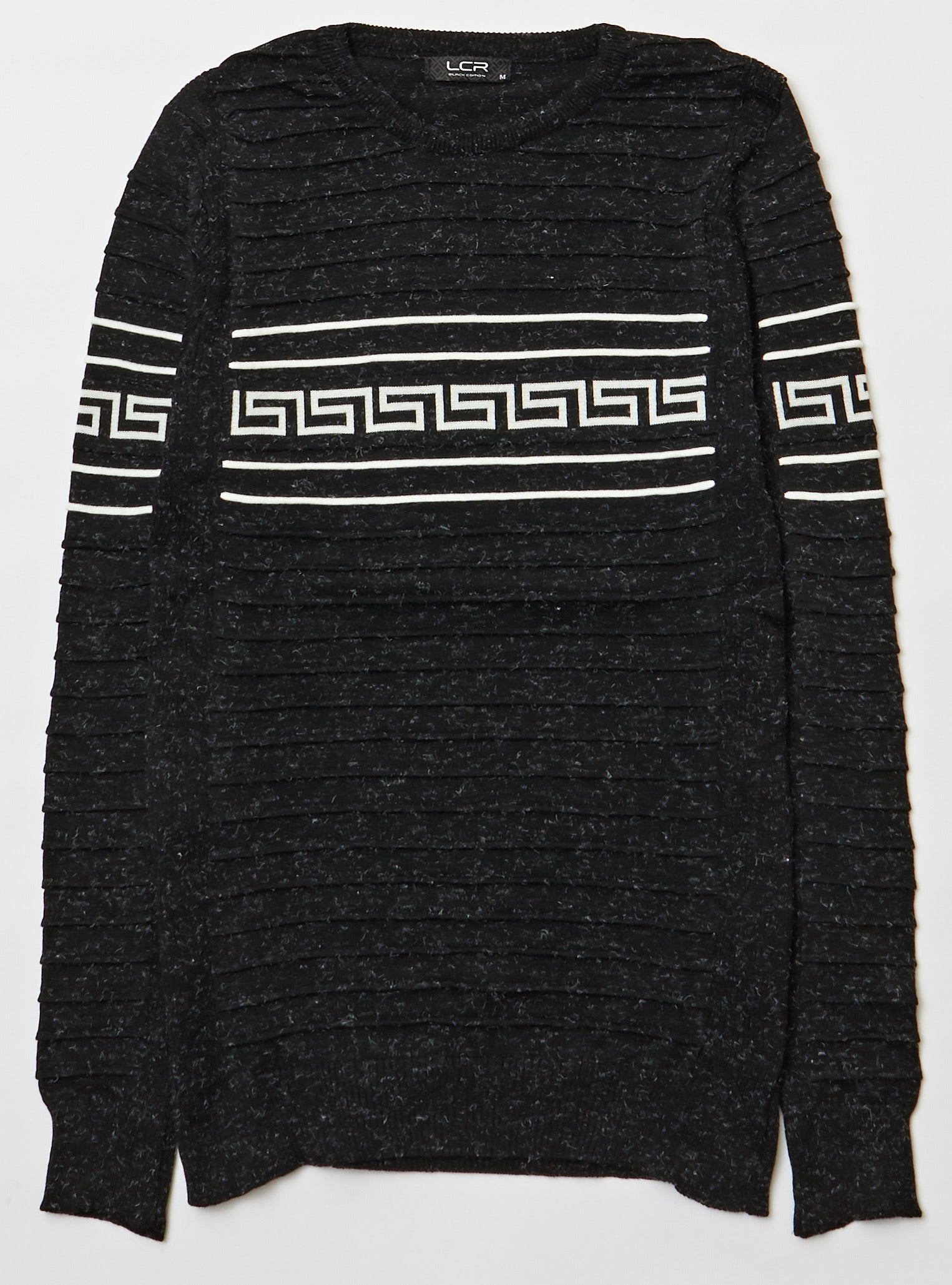 LCR - Crewneck Sweater - Black Melange - 1953