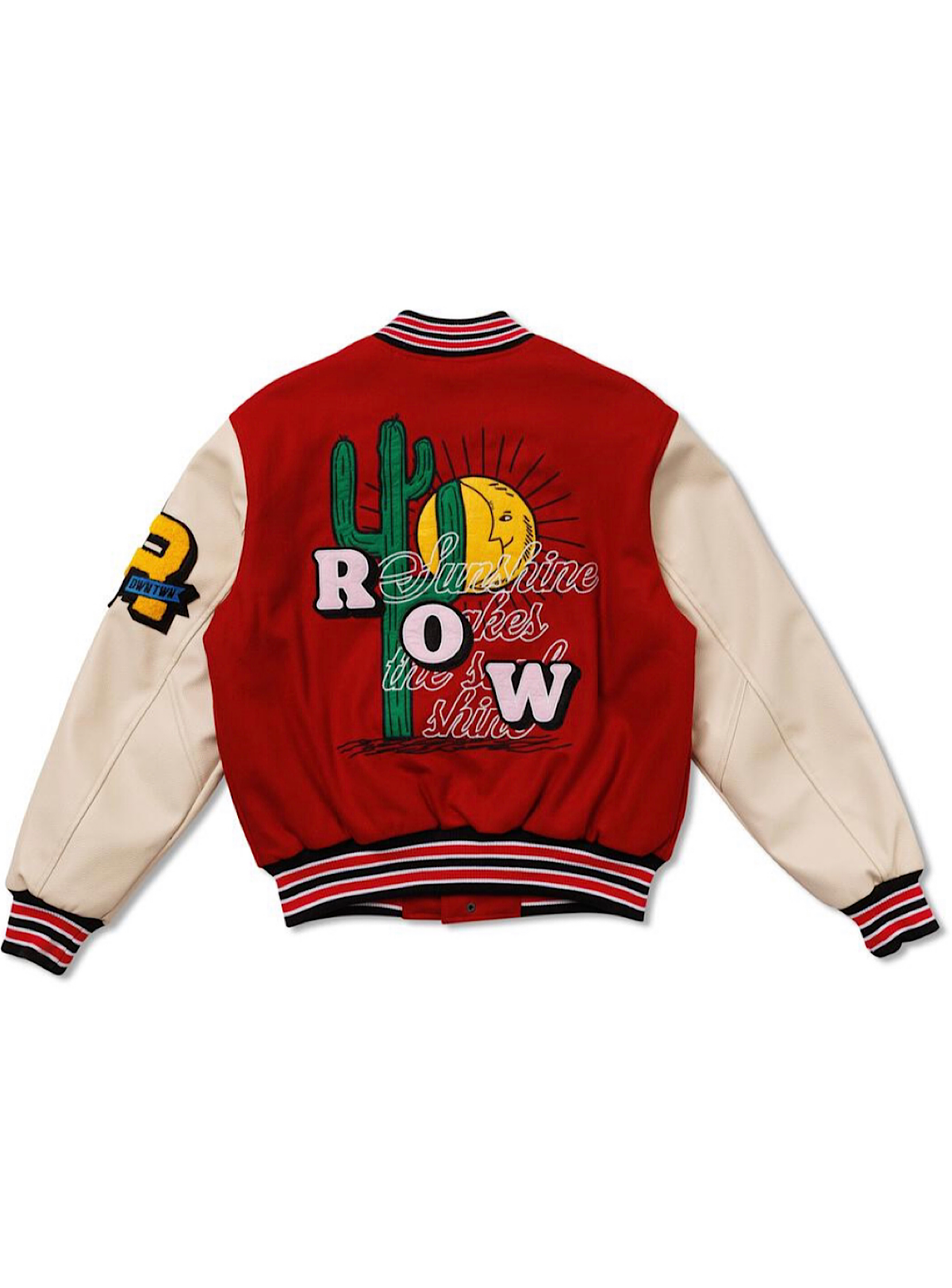 First Row Jacket - Sunshine Varsity - Red - FRJ0020