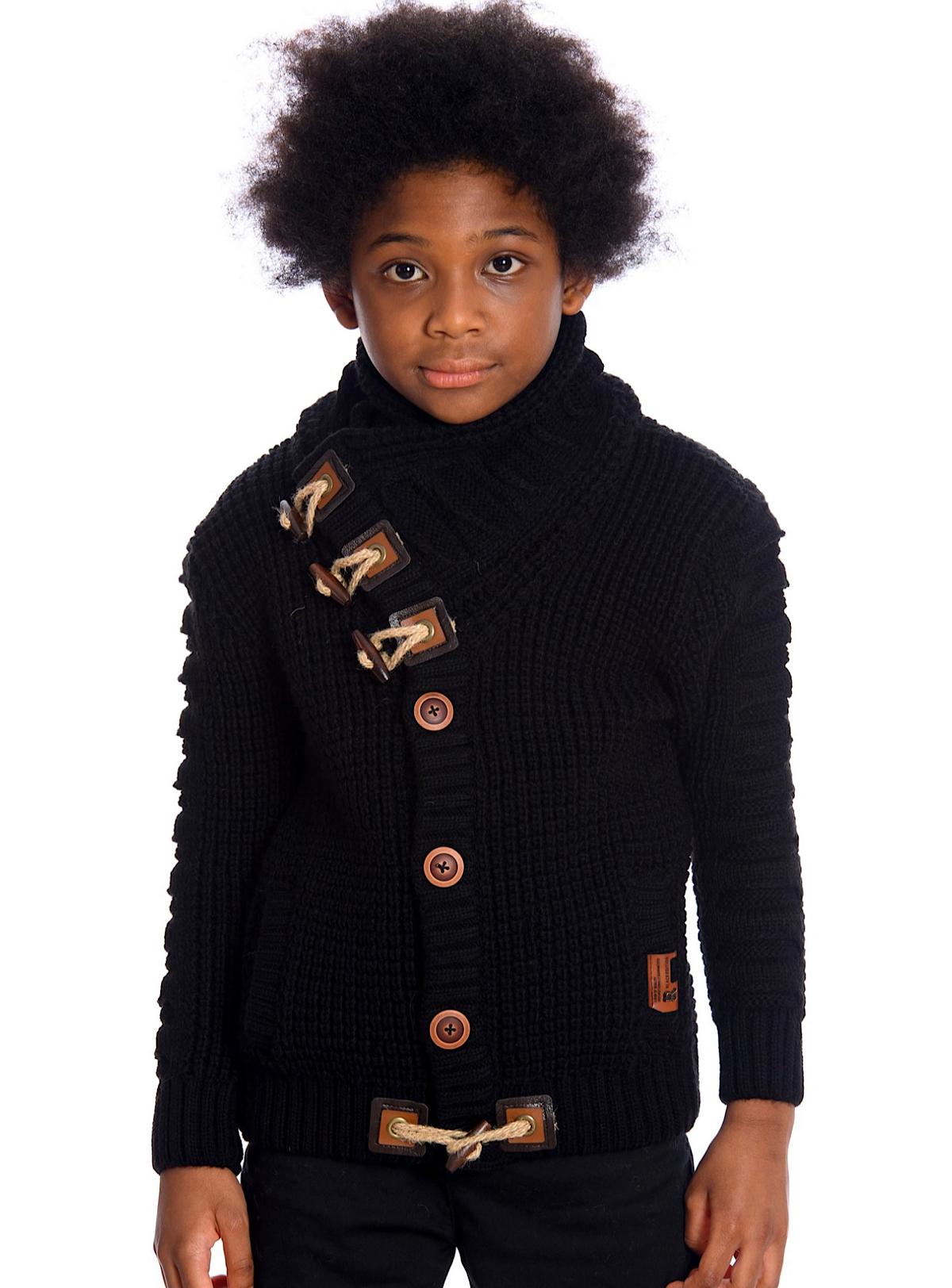 LCR Kids Sweater - Knit - Black - K-5587