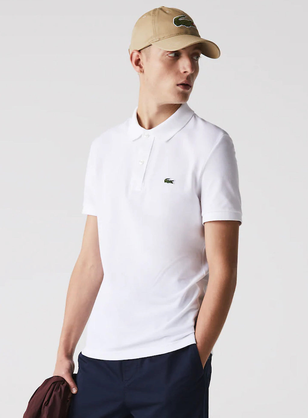 Lacoste T-Shirt - Slim Polo - White - PH4012